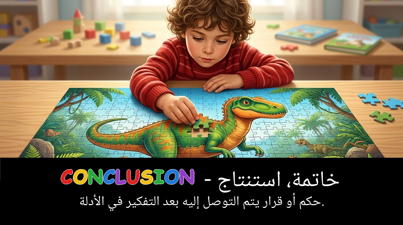 Arabic Illustration for conclusion